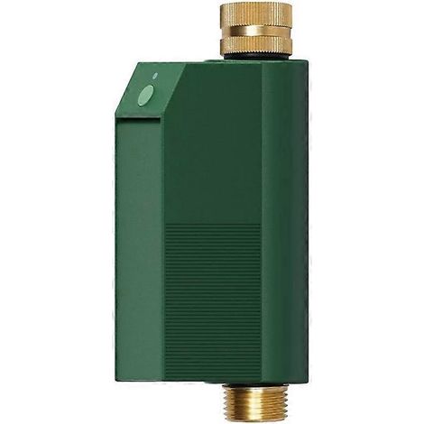 Tuya WiFi Bewässerungsuhr mit intelligentem Ventil, Messing-Einlass und -Auslass, IP65 wasserdicht, Sprachsteuerung über App (USA). (1/5)