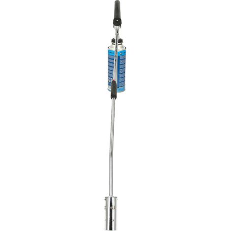 Chalumeau spécial pour désherbage avec cartouche de pression de gaz