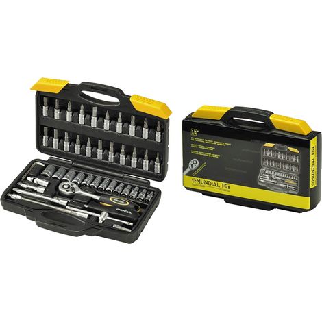 SET CHIAVI A BUSSOLA ART. 1442 46 pezzi - 1/4  - MUNDIAL
