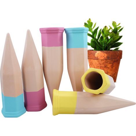 Sistema automático de riego para plantas, juego de 6 sistemas de riego automático para plantas en maceta, dispensador de goteo. (1/5)