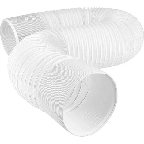 Tuyau de remplacement pour d'échappement pour climatiseur 3 m Tuyau d'extension flexible polypropylène Diamètre 130 mm Kit de tuya (1/5)