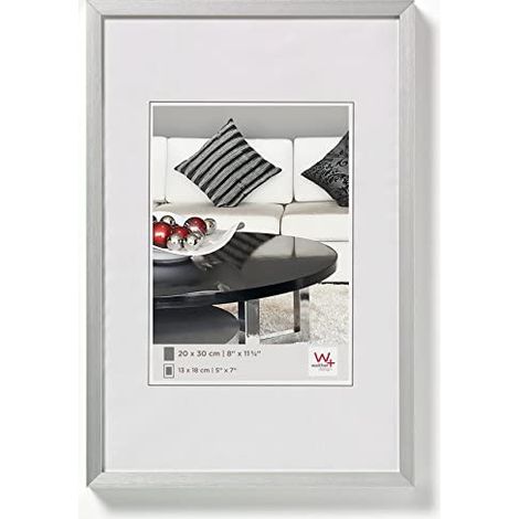 Walther Home Cornice per foto, legno, argento, 30x45 cm (1/5)