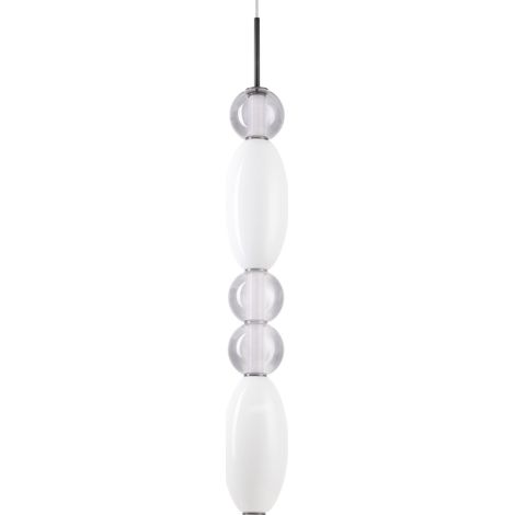 Lampadario A Sospensione Contemporaneo Lumiere Metallo Nero Led 39W 3000K Ip20