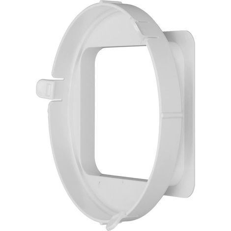 Adaptateur de raccord de tuyau d'évacuation de climatiseur, interface de conduit d'évacuation carrée pour climatiseur mobile, 1 pièce, KY25