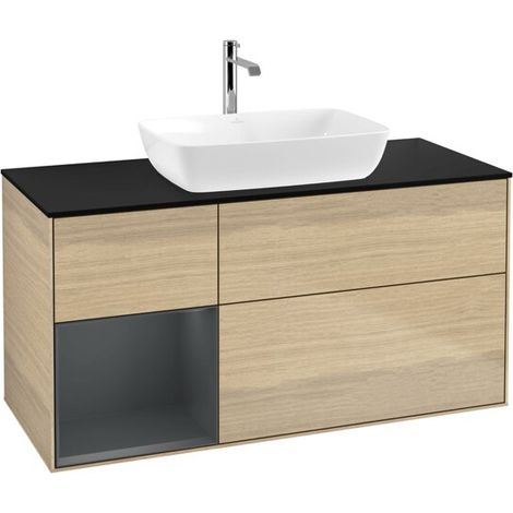 Villeroy & Boch G822HGPC Meuble sous-lavabo Finion G82 (1/2)