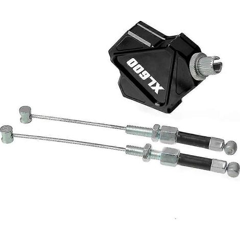 Neuer CNC-gefräster Aluminium-Motocross-Stunt-Kupplungshebel für Honda XL600, XL600LMF und XL 600 LMF (1985–1986) – Schwarz
