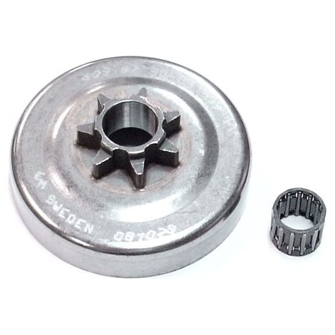 Tambour d'embrayage à pignon fixe d'origine pour tronçonneuse Husqvarna 450, 445, 340, 345 et 350