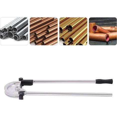 Rohrbiegegerät 180° Hand Rohrbieger Biegezange Rohrbiegerolle Rohrbieger Geeignet für Rohre mit einem Durchmesser von Anwendbarer Rohrdurchmesser 18mm Kupferrohren, Aluminiumrohren
