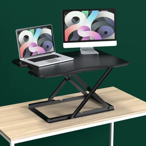 ZINUS Tina 81 cm Scrivania per lavorare in piedi, con altezza regolabile Postazione di lavoro Convertitore da scrivania Nessun montaggio necessario (1/5)