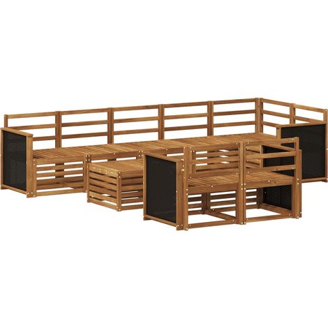 Juegos de sofás Madera de Acacia Sólida vidaXL (1/5)