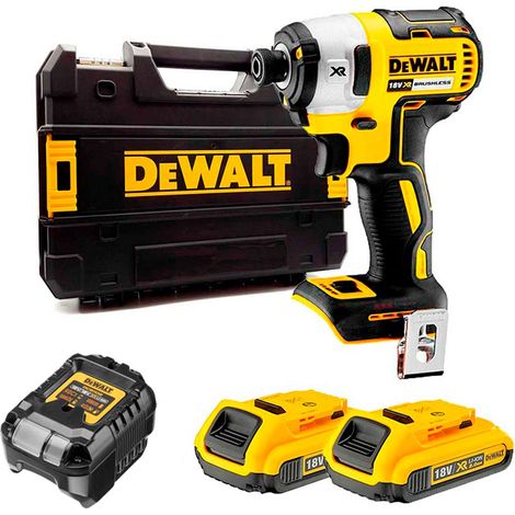 Atornillador de Impacto a Batería Dewalt DCF887D2-QW XR 18V, 2 Baterías 2Ah (1/10)