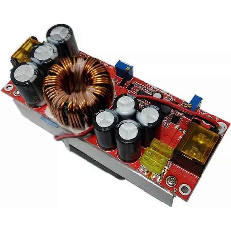 Konstantspannungs- und Konstantstrom-Boost-DC-Wandlermodul, 1500W bis 1800W, 12-60V bis 12-90V. (1/5)