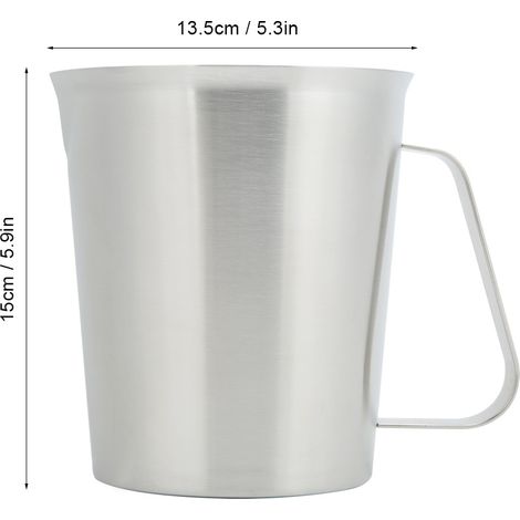 1500-ml-Messbecher aus Edelstahl, Küchenhelfer zum Kochen und Backen (1/5)