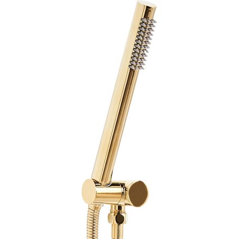 Pommeau de Douche Moderne en Métal Rond 1 Mode de Jet Doré Cabuyal