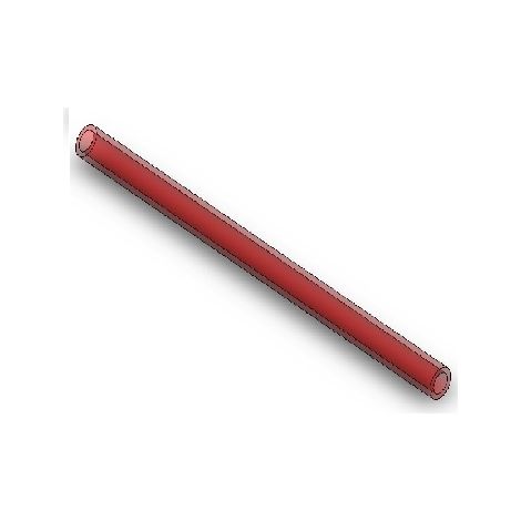 Tube à air comprimé SMC, 6mm x 4mm x 100m Rouge en Polyuréthane ( Prix pour 1 )