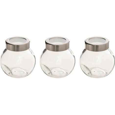 Set di 3 barattoli per spezie in vetro miro da 200 ml - 5five