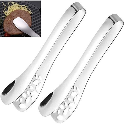 Lot de 2 pinces de cuisine Premium-