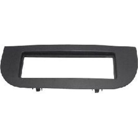 Facade autoradio 1DIN compatible avec FIAT 500 07-15 500C 09-15 - noir