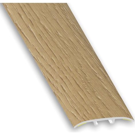 Universelle Aluminium-Schwelle Eiche Hell 38mm lang. 830mm