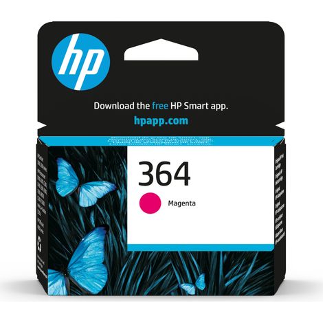 HP 364 Magenta Original Ink Cartridge cartouche d'encre 1 pièce(s) Rendement standard