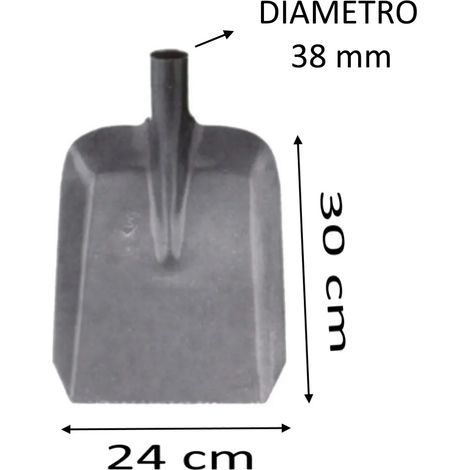 PALA PER CARBONE SENZA MANICO