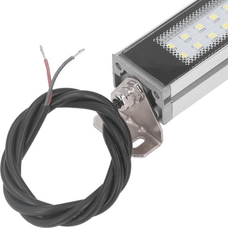 Wiederaufladbare LED-Arbeitsleuchte, 1500 lm, 24–36 V, wasserdicht, für die Motorraumbeleuchtung an Drechselbänken und anderen Holzbearbeitungsmaschinen. (1/5)
