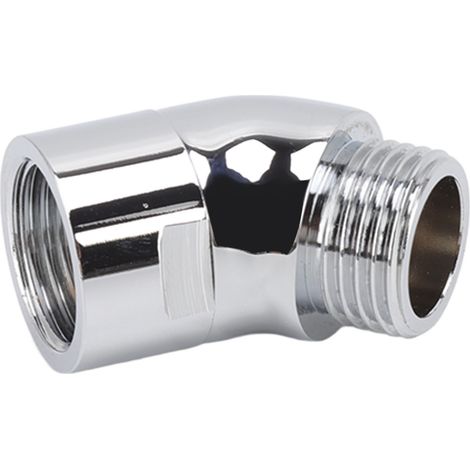 Adaptateur coudé de douchette à main 135 degrés, adaptateur coudé en laiton pour pommeau de douche, accessoires de douche G1/2 po