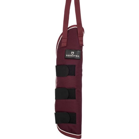 EQUESTRO Paracoda imbottito idrorepellente BURGUNDY CAVALLO (1/3)