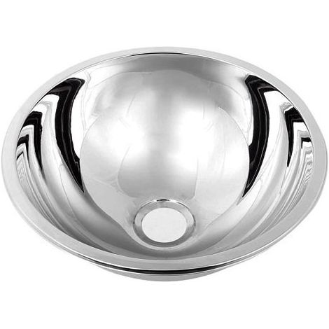 Cuve Inox Ø290 mm – Évier Compact et Résistant pour Camping-Car (1/2)