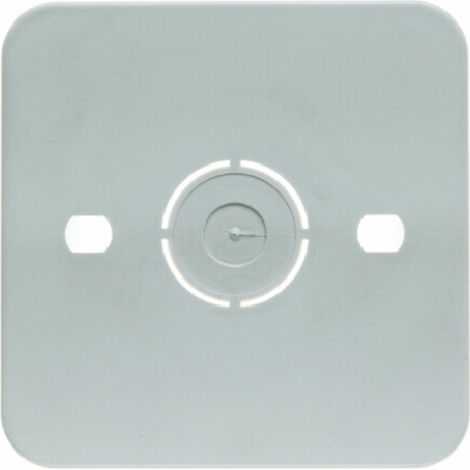 Placa de acabado Berker 1f ws 105250 autorrefractaria resistente fuego