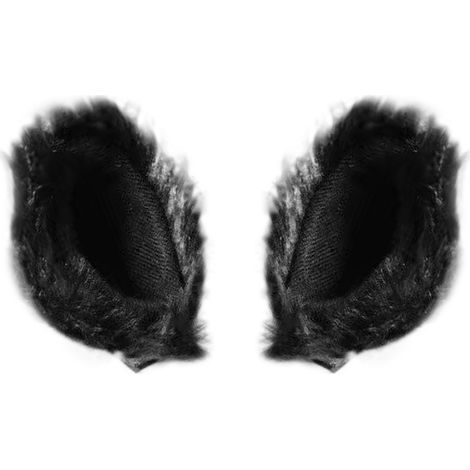 2 oreilles chat casque moto accessoires mignons – Snowboard ski vélo noir, décoration (1/5)