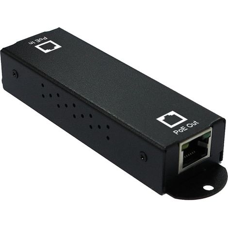 Adattatore PoE roline 30W potenza custodia metallo 123 mm