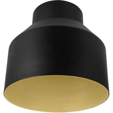 Abat-jour Osram Vintage Edition 1906 Cup, noir et or, pour rallonger votre lampe Osram Pendulum, P20, boîtier en aluminium (1/5)