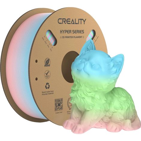 3D-Filament, hohe Qualität, mehrfarbiger Farbverlauf, Spring Lake (1/2)