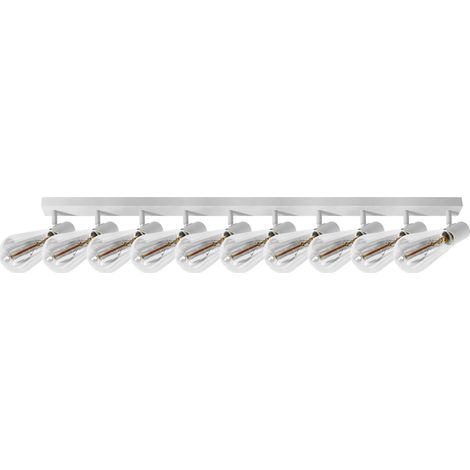 Orno RIO SP 10 applique da parete plafoniera bianca design essenziale