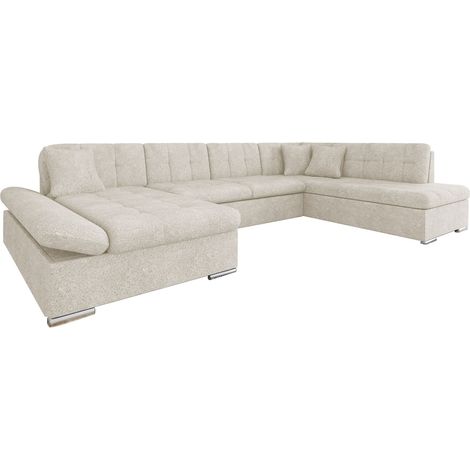 Canapé d'angle Comfivo Tilia I, Coral 65, Disponible, 345x205x76cm, 0 (1/5)