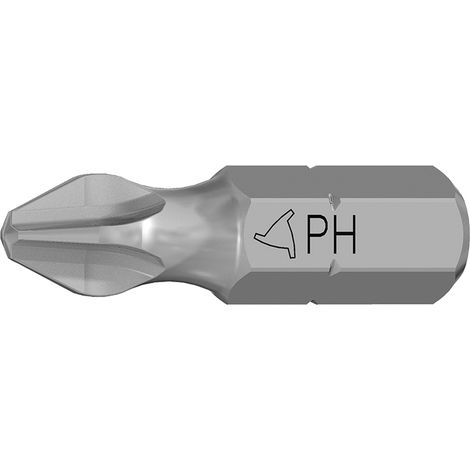 INSERTI PER VITI IMPRONTA PHILLIPS PH 2 x 25 mm - cf.10 pz