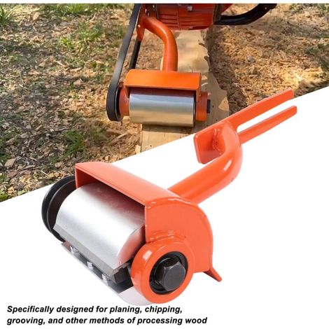Multifunctional Wood Peeler Log Peeler Debarking Tool Chainsaw Attachment with 6 Extended Blades for Husqvarna  MUMU