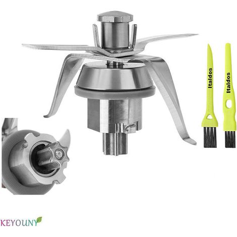 Edelstahlklinge für Vorwerk Thermomix Bimby TM21 TM 21 Ersatz-Küchenmaschine mit Bürsten