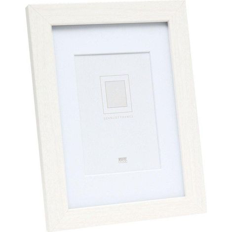 Cornice per foto Deknudt S66KF1 bianco 33x33 cm legno (1/3)