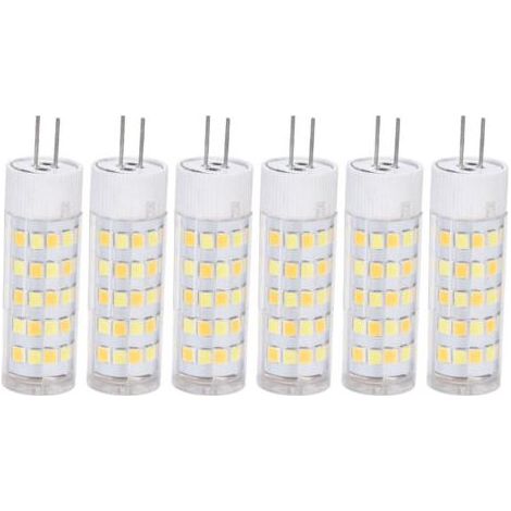 6 pièces G4 ampoule 3 couleur de lumière 220 V petite ampoule de plafonnier ampoule murale pour la maison OfficeG4 7 W 64 LED (1/4)