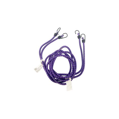 C SET 2 FUNI ELASTICHE D.8 C/2 GANCI FE 200 VIOLA