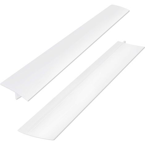 Cubierta Para Ranura De Cocina - Cubrehendiduras De Silicona - 53 Cm - Para Encimera Y Placa De Cocina - 2 Unidades (1/5)