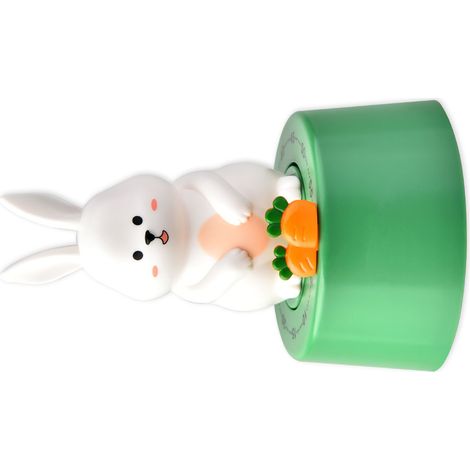 Minuteur mécanique à compte à rebours de 60 minutes, motif animal, magnétique, facile à utiliser, avec alerte sonore et lumineuse, idéal pour la cuisine et les études (vert). (1/5)