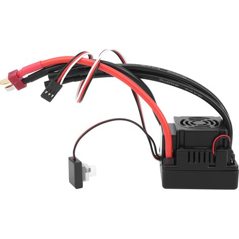 Contrôleur de vitesse électronique (ESC) sans balais étanche 120 A, accessoire compatible avec les voitures RC 1/8. (1/5)