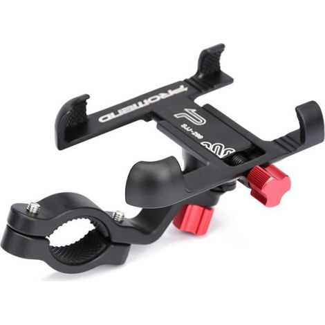 Supports voiture,Support de téléphone portable en aluminium pour vélo moto, montage universel réglable sur guidon- Style A Black