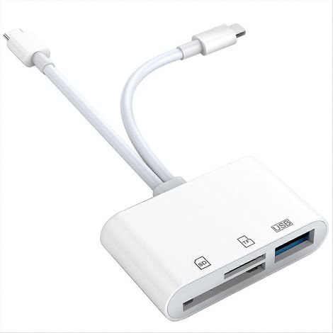 USB 3.0 SD/TF-Kartenleser-Adapter für Android-Kameras und mehr (1/5)