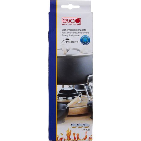 Set 3 Pezzi Combustibile Piastrine Flambe 80 Grammi (1/2)