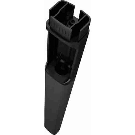 Schwarze Aluminiumverlängerung für Säule H 500 mm CAME 001DIR-PN DIR-PN