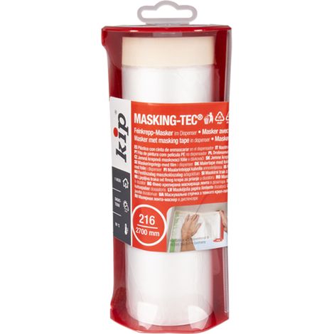 Kip Plastic Masker and Dispenser - 8.5cm x 21cm - Drop 2700mm
